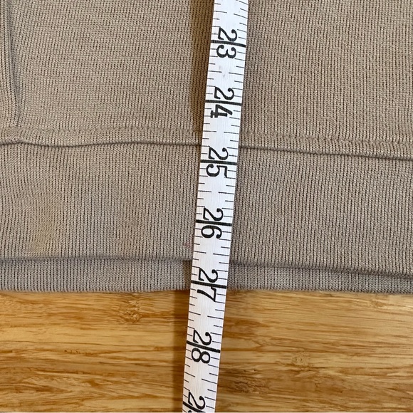 Adidas Brown Quarter Zip-Up Pullover Womens Size Medium - Picture 6 of 8